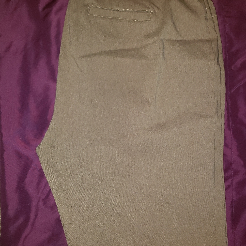 Kim Rogers Khaki Pants. Size 24